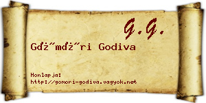 Gömöri Godiva névjegykártya